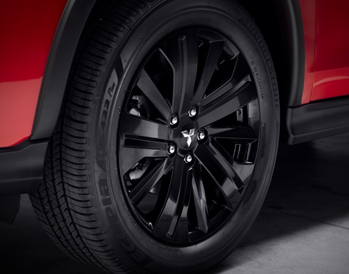 The black 18 Inch alloy wheels are the finishing touch that sets the ASX Black Edition apart.