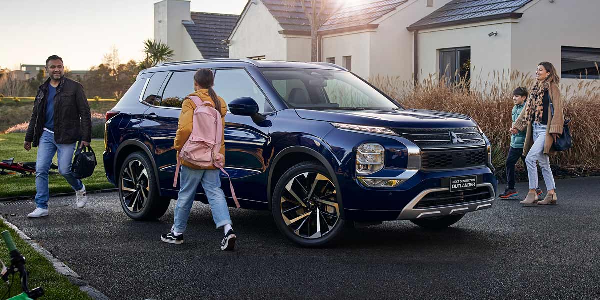 Next level safety Across the range, new Outlander protects you and your family with 8 airbags and a full suite of advanced safety and driver assist systems.